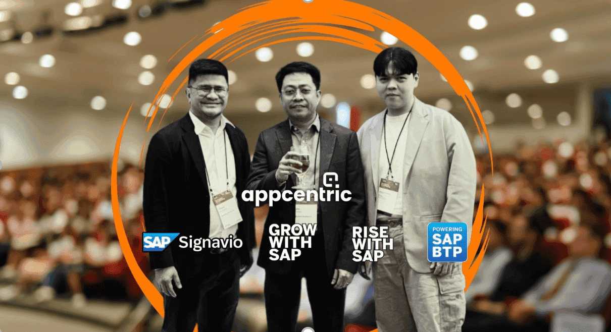 Appcentric at SAP Go-To-Market Kick-Off APAC: Transforming Philippine Businesses with SAP GROW, RISE, and BTP Solutions