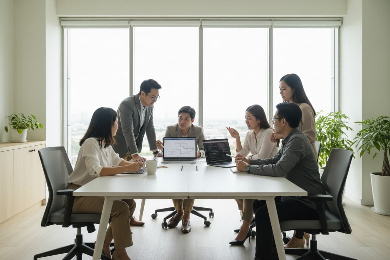 Modern Philippine business skyline representing enterprise IT transformation ahead of the SAP ECC 2027 deadline